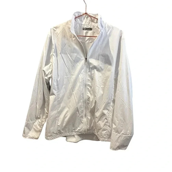 Callaway White Golf wind breaker size L - Picture 2 of 8